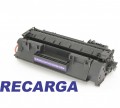 RECARGA - CARTUCHO DE TONER HP LaserJet Pro 400 | M401 | M401n | M401dn | M401dw | M425 | M425dn | M425dw | CF280A | 280A | 80A |