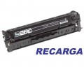 RECARGA - CARTUCHO DE TONER HP cF 210 | CE 320 | CB 540 (2,2K) BLACK 
